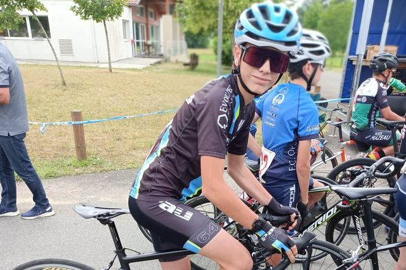 Course des minimes à Pujo-le-plan