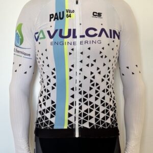 Maillot été manches longues coupe PRO nouveau modèle anatomique moulante.