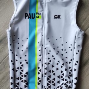 Gilet DRY STORM  imper respirant, dos filet sublimé