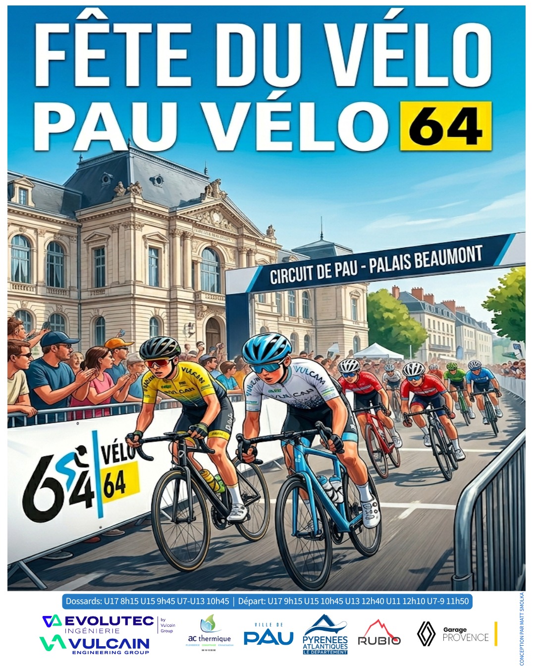 Fête du vélo à Pau le 31 mai 2026